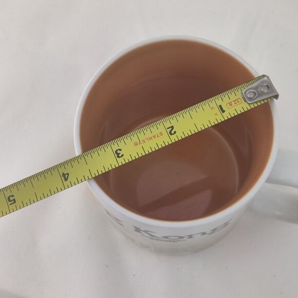 Starbucks Mug Hong Kong Vintage 2010 16 oz Orange Collector Series - Picture 10 of 11